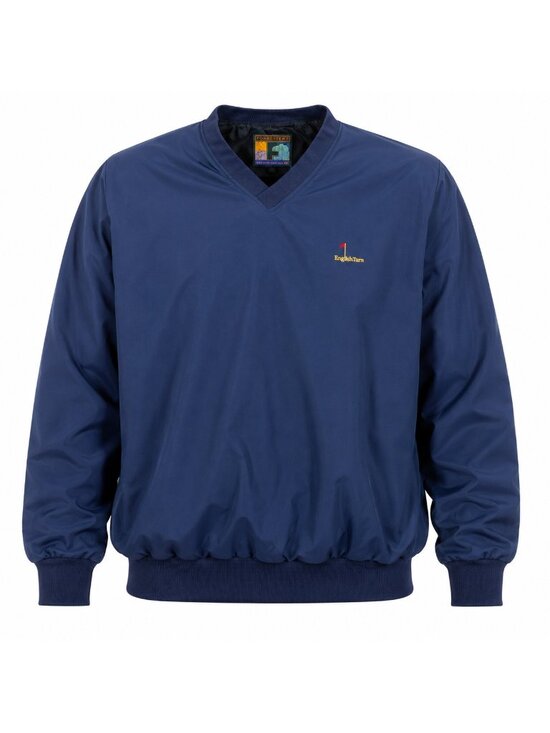 Forrester's Other - Forrester’s English Turn V-Neck Pullover Windbreaker Jacket Blue Mens M